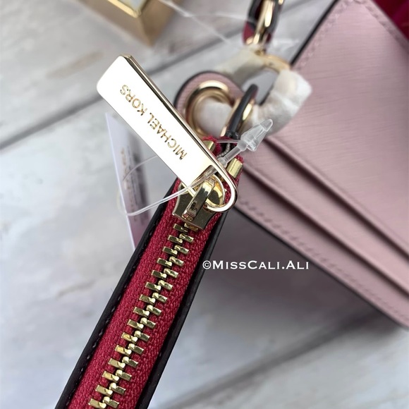 NWT MICHAEL KORS Small Card Case Duo Charm For Bag - Picture 4 of 16